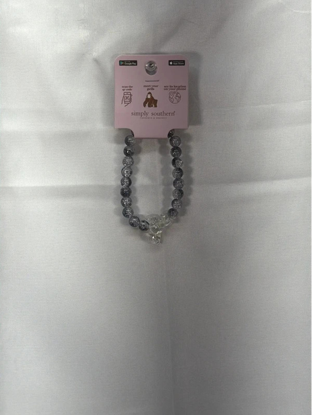 Simply Southern Gorilla Tracker Bracelet Beaded Animal Tracking